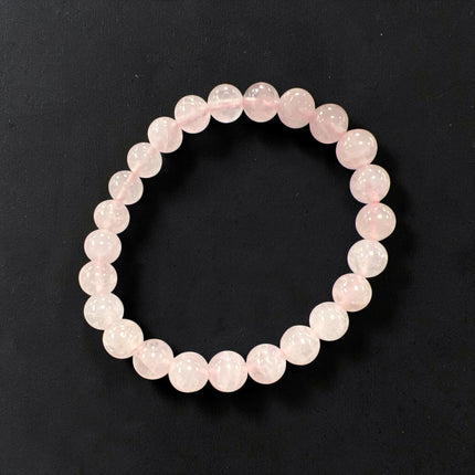 Rose Quartz Bracelet | 8mm Beads