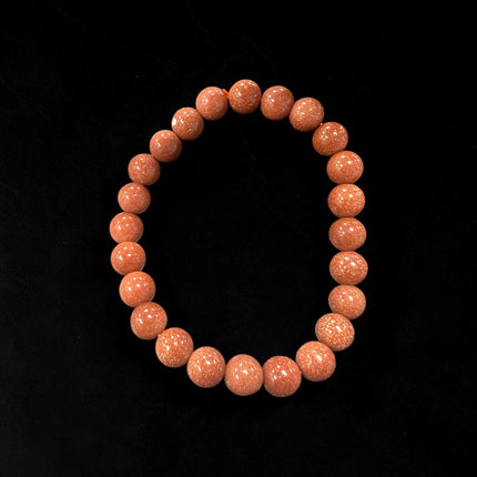 Goldstone Bracelet | 8mm Beads