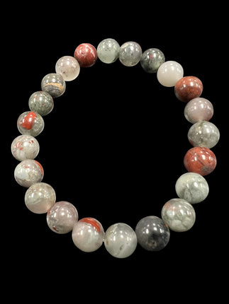African Bloodstone Bracelet | 8mm Beads