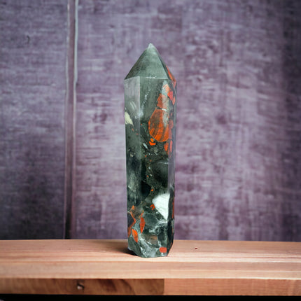 African Bloodstone Tower - Extra Large - Raven's Cauldron