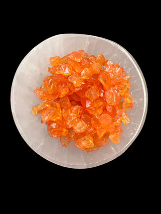 Crackled_Orange_Quartz_Gemstone_Chips_Ravens_Cauldron_6_North_Sandusky_Street_Delaware_Ohio_43015