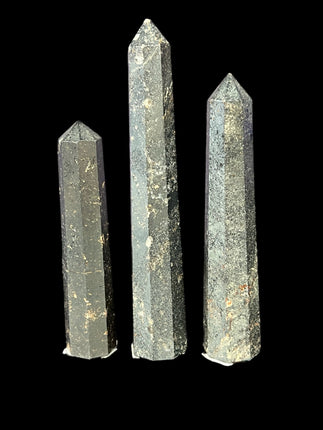 Hematite Tower - Faceted - Raven's Cauldron