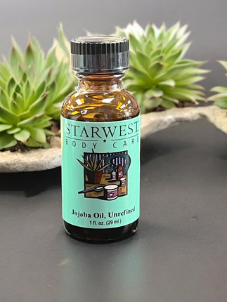 Jojoba Oil, Unrefined - 1 fl. oz. - Aromatherapy - Raven's Cauldron