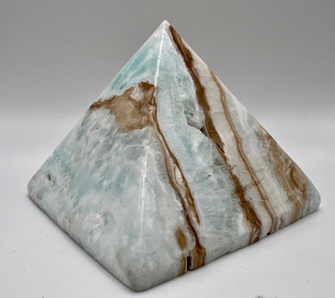 Blue Aragonite - Pyramid - Raven's Cauldron
