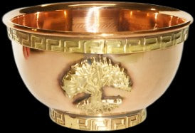 Copper Offering Bowl - Raven's Cauldron