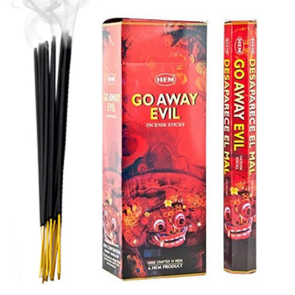 HEM - Go Away Evil Incense - Raven's Cauldron