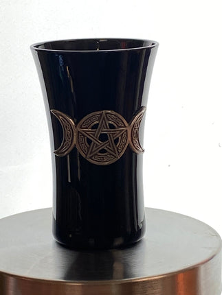 Triple Moon Pentagram Shot Glass - Raven's Cauldron