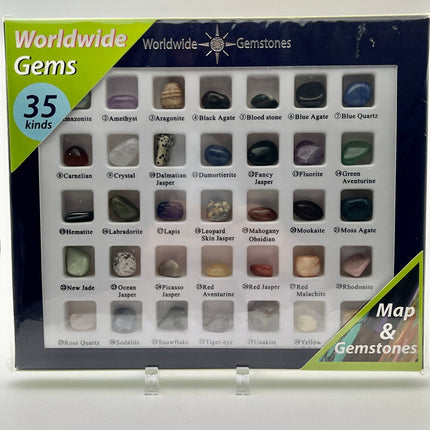Worldwide Gemstones - Semi-Precious Stones Collection - Raven's Cauldron