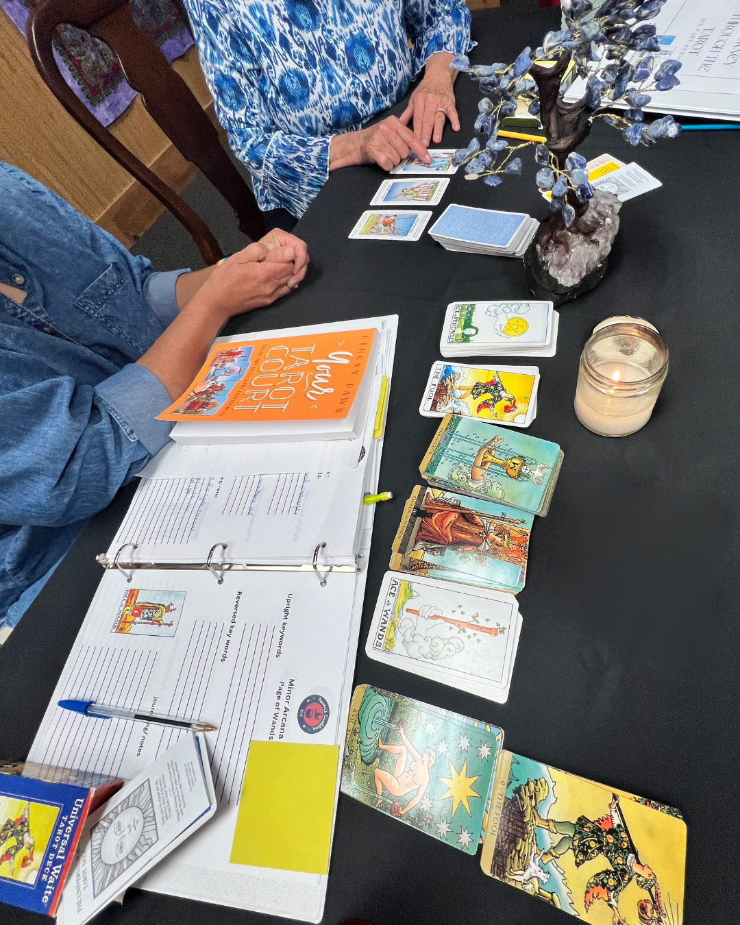 Hands-on spiritual workshop at Raven’s Cauldron