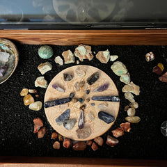 crystal grid workshop event raven's cauldron 6 N Sandusky St. Delaware, OH 43015