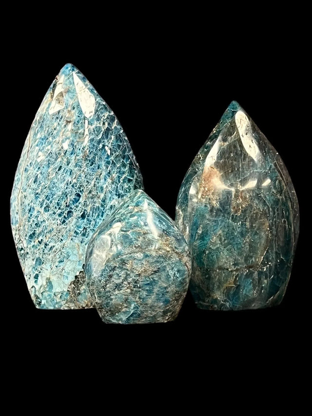 Apatite Crystals & Stones - Motivation & Clarity Collection