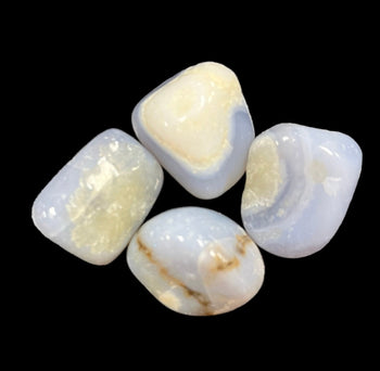 Blue Chalcedony Crystals - Calm & Communication Collection