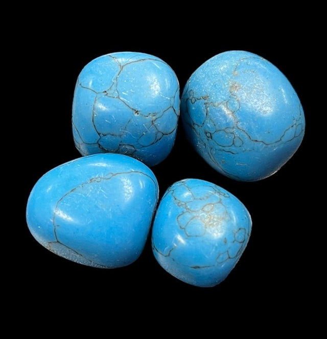 Blue Howlite Crystals - Calm, Stress Relief & Emotional Balance