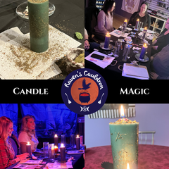 candle magic casting magical light event workshop raven's cauldron 6 N sandusky St. delaware, OH 43015