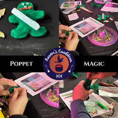 poppet crafting event workshop raven's cauldron 6 n sandusky st delaware, oh 43015
