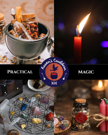 practical magic crystal grid spell jar chime candle event workshop raven's cauldron 6 n sandusky st delaware oh 43015
