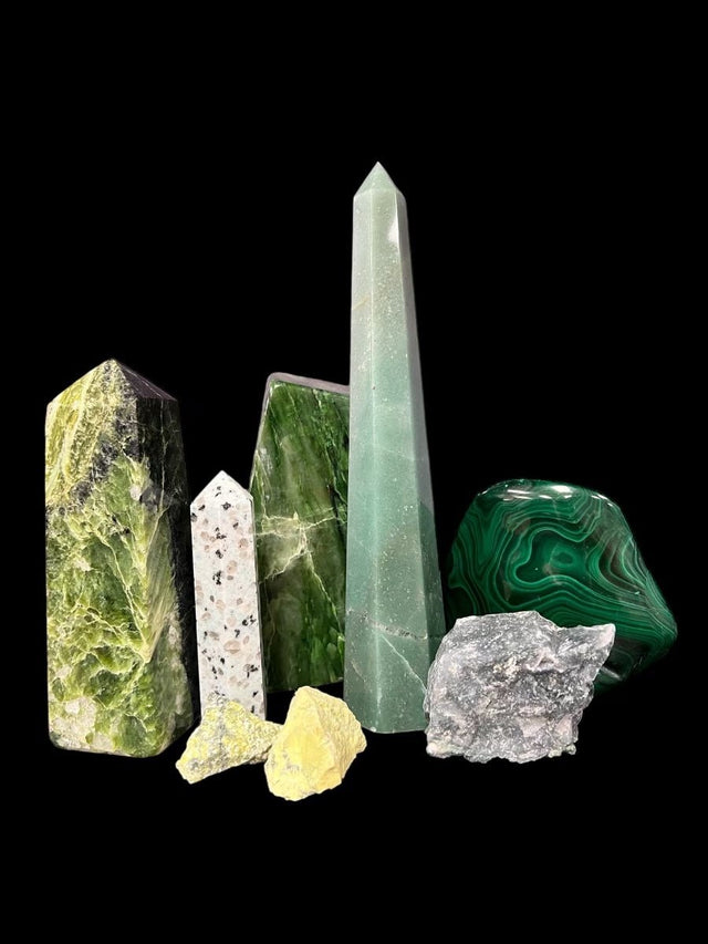 Shop For Green Crystals: - Raven's Cauldron