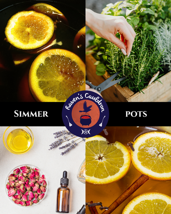 simmer pots and intuitive painting workshop event ravens cauldron 6 N sandusky St. delaware, OH 43015