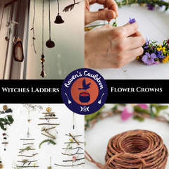 witches ladder flower crowns event workshop ravens cauldron 6 n sandusky st delaware oh 43015