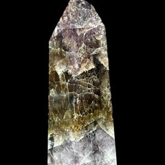 Super 7 crystal Tower with visible inclusions – Raven’s Cauldron Delaware Ohio