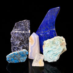 throat chakra crystals Raven's Cauldron 6 n sandusky st. Delaware, OH 43015