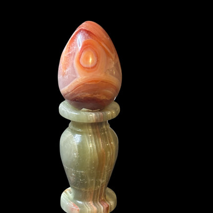 Shop high-quality Carnelian crystal eggs sold by weight. Ideal for sacral chakra healing, energy boosting, rituals & spiritual home decor. Raven’s Cauldron.