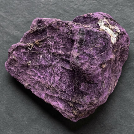 Purpurite rough crystal specimen 155 grams natural purple stone Raven’s Cauldron Delaware Ohio