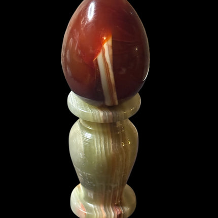 Shop high-quality Carnelian crystal eggs sold by weight. Ideal for sacral chakra healing, energy boosting, rituals & spiritual home decor. Raven’s Cauldron.