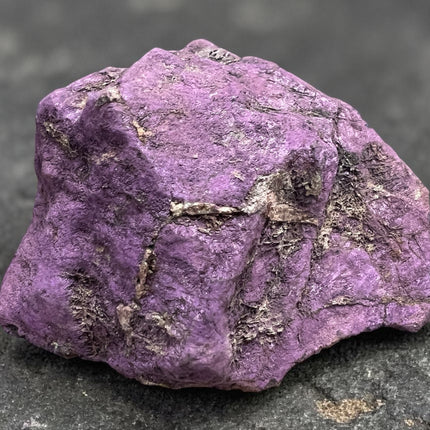 Purpurite natural rough crystal 166 grams deep purple Crown Chakra stone Raven’s Cauldron Delaware Ohio