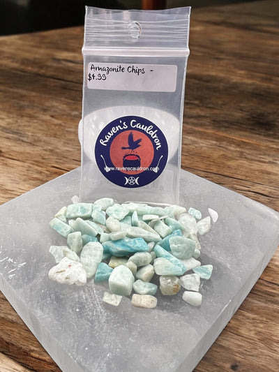 Amazonite Gemstone Chips