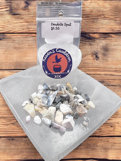 Dendritic Opal Gemstone Chips