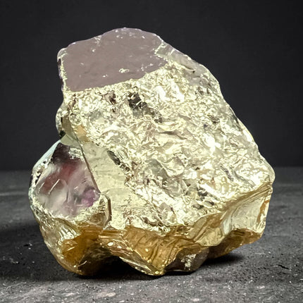 Rare geometric Pyrite crystal specimen from Huanzala Mine Peru in magnification display box – Raven’s Cauldron, Delaware, OH