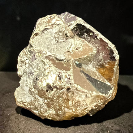 Rare geometric Pyrite crystal specimen from Huanzala Mine Peru in magnification display box – Raven’s Cauldron, Delaware, OH