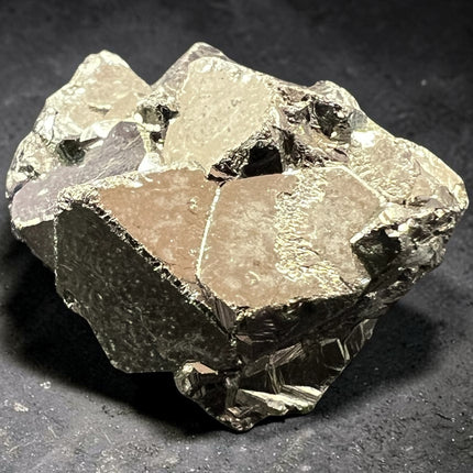 Rare cubic Pyrite crystal formation from Peru with metallic luster – Raven’s Cauldron, Delaware, OH