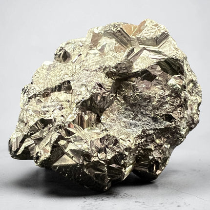 Rare cubic Pyrite crystal formation from Peru with metallic luster – Raven’s Cauldron, Delaware, OH