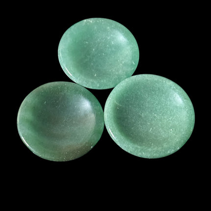2-inch Green Aventurine offering bowl for altar use and prosperity rituals – Raven's Cauldron, 6 N Sandusky St, Delaware, OH 43015