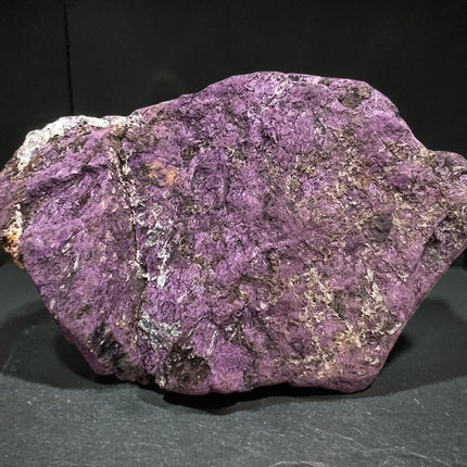 Natural Purpurite rough crystal specimen 81 grams deep purple raw stone Raven’s Cauldron Delaware Ohio
