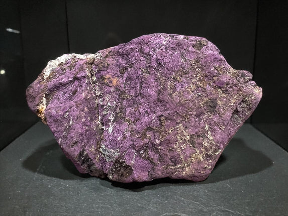 Natural Purpurite rough crystal specimen 81 grams deep purple raw stone Raven’s Cauldron Delaware Ohio