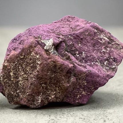 Natural Purpurite rough crystal specimen 81 grams deep purple raw stone Raven’s Cauldron Delaware Ohio