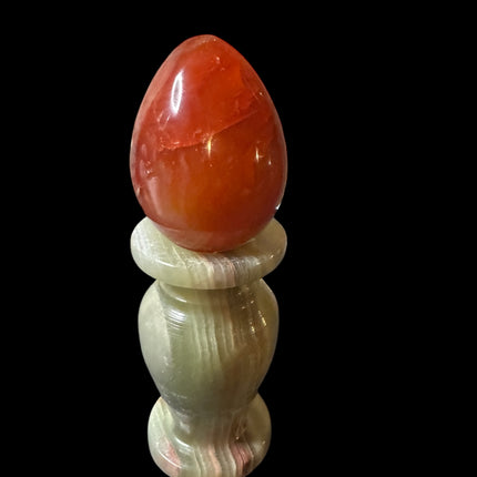 Shop high-quality Carnelian crystal eggs sold by weight. Ideal for sacral chakra healing, energy boosting, rituals & spiritual home decor. Raven’s Cauldron.