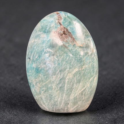 Amazonite free form crystal 630g for communication, emotional balance, and throat chakra healing - Raven's Cauldron