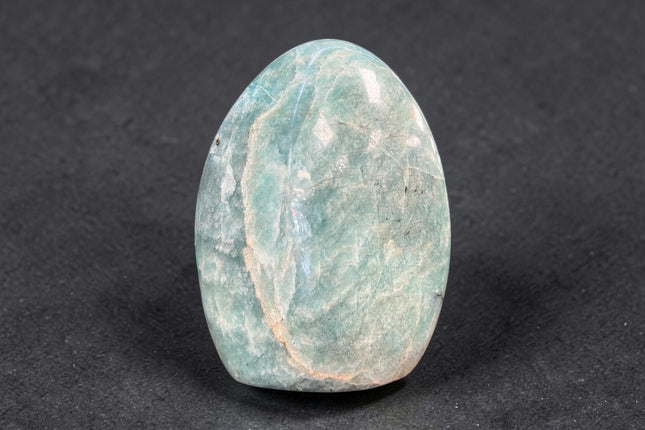 Amazonite free form crystal 553g for communication, emotional balance, and throat chakra healing - Raven's Cauldron