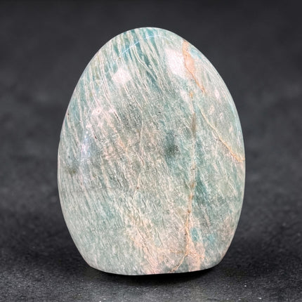 Amazonite free form crystal 600g for calm energy, emotional balance, and throat chakra communication - Raven's Cauldron