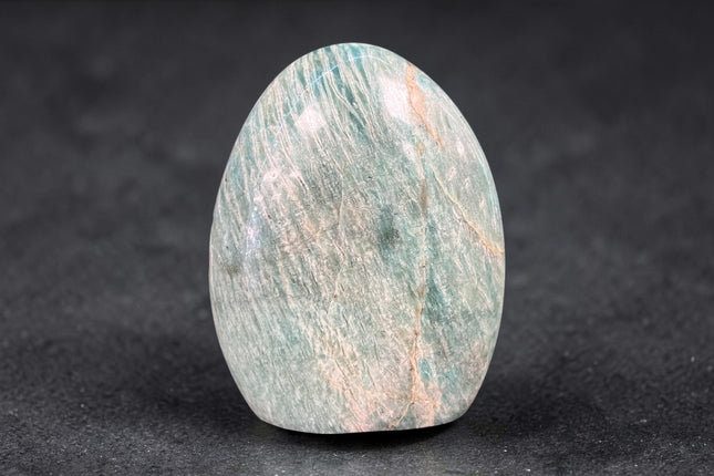 Amazonite free form crystal 600g for calm energy, emotional balance, and throat chakra communication - Raven's Cauldron