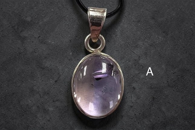 Ametrine Silver Pendant Large One of a Kind Crystal Jewelry Raven's Cauldron Delaware Ohio Pendant #1