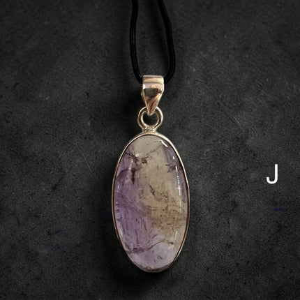 Ametrine Silver Pendant Large One of a Kind Crystal Jewelry Raven's Cauldron Delaware Ohio Pendant #2