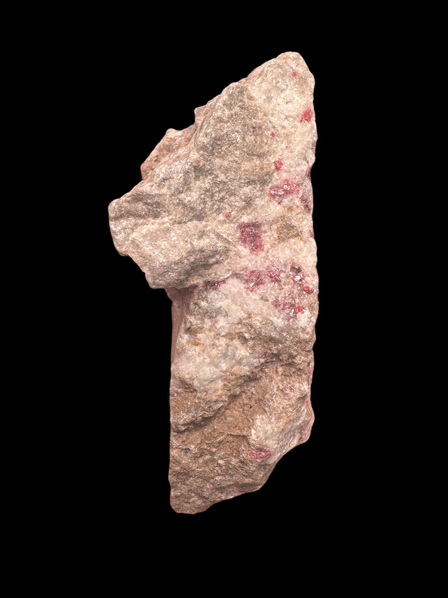 Rough Cinnabar mineral with ruby red crystals – Raven’s Cauldron, 6 N Sandusky St, Delaware, OH 43015