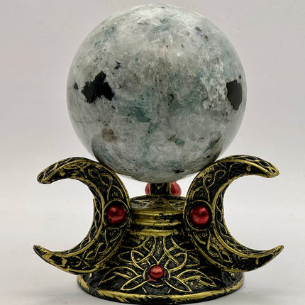 Rainbow Moonstone Sphere - Large - Raven's Cauldron