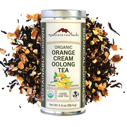 Organic Orange Cream Oolong Tea, from Raven's Cauldron, 6 N Sandusky St, Delaware, OH 43015