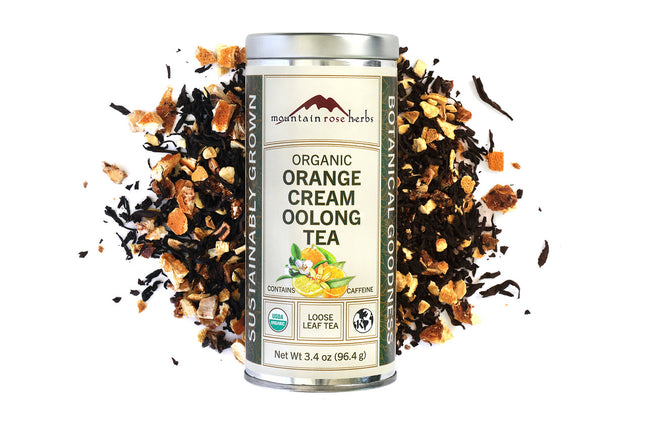 Organic Orange Cream Oolong Tea, from Raven's Cauldron, 6 N Sandusky St, Delaware, OH 43015